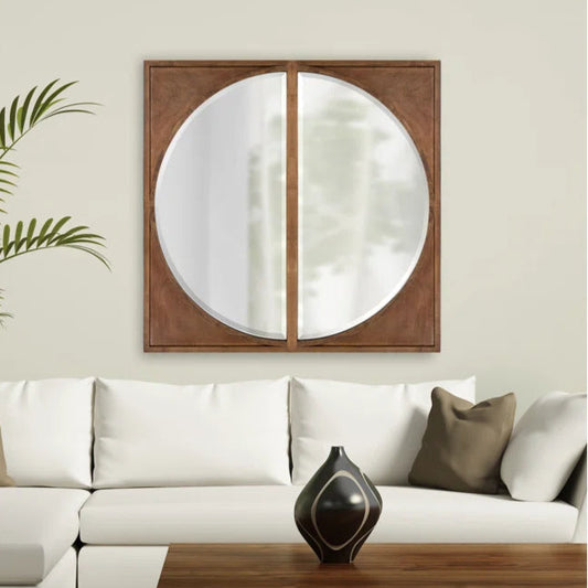 Organic Modern Beveled Accent Mirror - Abie