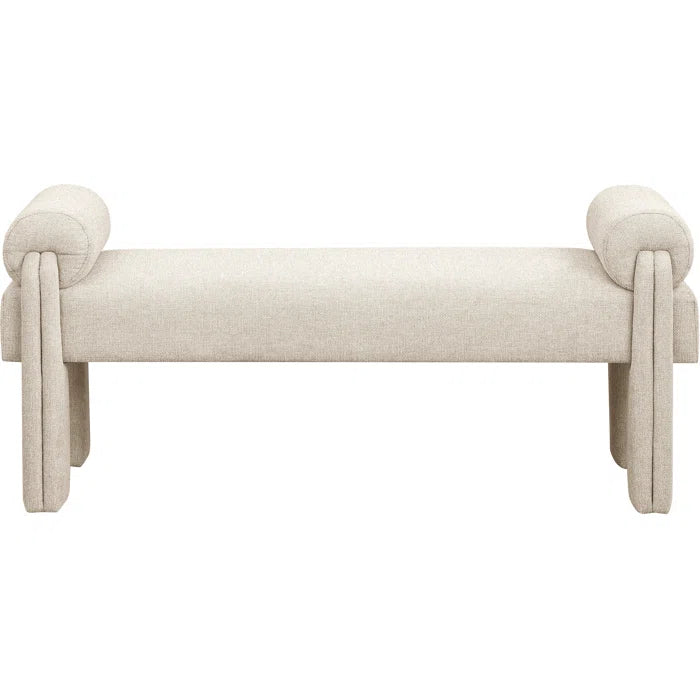 Organic Modern Upholstered Tufted Bench - Issey