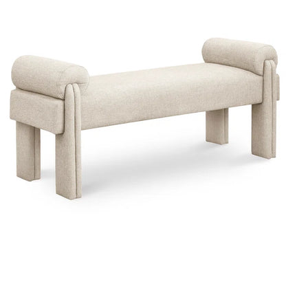 Organic Modern Upholstered Tufted Bench - Issey