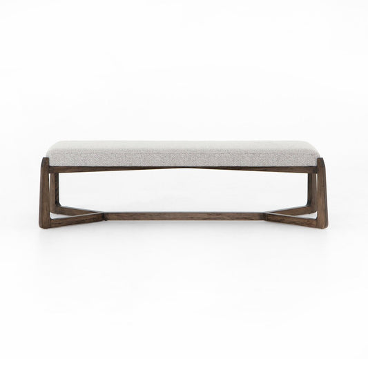 Organic Modern performace fabric Bench 